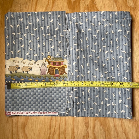 NEW Vintage Deadstock Fabric 100% Cotton Mumms the Word Debbie Mumm Noah’s Ark - Picture 2 of 4
